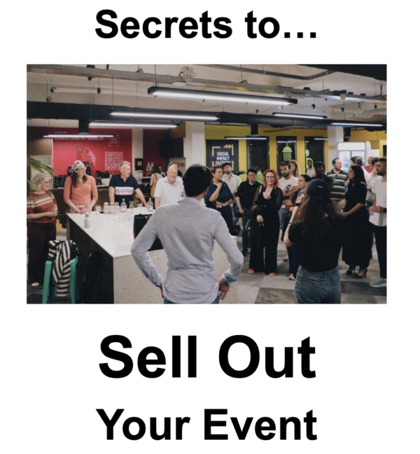 Secrets to Sell Out Your Events