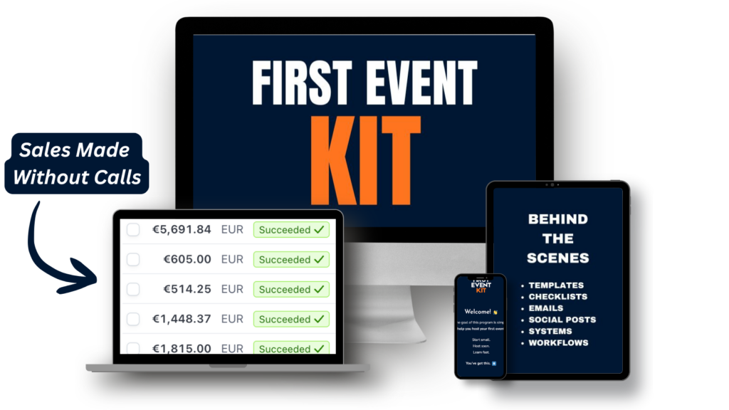 First Event Kit - How to Plan Your Event for Success - Amsterdam ...